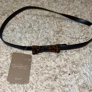 Leather anthro belt